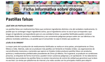 Fake Pills 2022 Fact Sheet Spanish Thumbnail