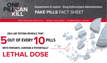 One Pill Can Kill fact sheet